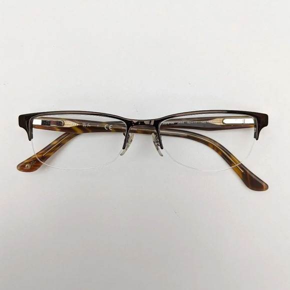 🕶️Ray-Ban RB6196 2664 Eyeglasses 52/17 145 /KAC141🕶️ - Picture 1 of 7